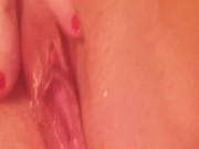 Using My Pussy Juice to Masturbate