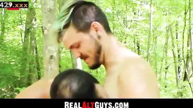 Throated - Wild & Wicked Lesbian Sex in Deep Woods
