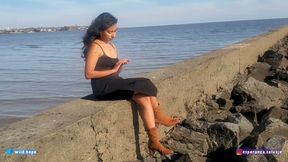 Sexy colombian gets horny and wild while having sex