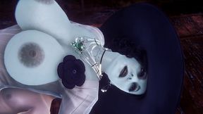 alcina dimitrescu spooning on top - resident evil village