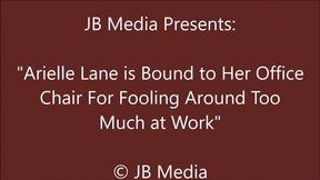 Arielle Lane Bound to Her Office Chair - WMV