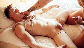 Bound Desires - Rope Play & Deep Anal With Josh Moore & Wess Russell