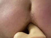 MTF assfuck with dildo 1