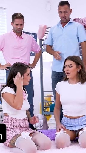 Swappz - Parents' Day Means Our Stepdaddies Are Coming To Fuck Us Silly!   Clip 1