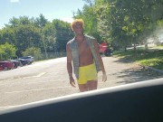 CARK JERK!!  Straight BBC gets in strangers car and see what happens next!!