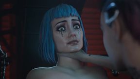 Restrained Evelyn & Judy Degrading Kink