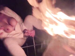 Oral sex and Large Spunk fountain Camping