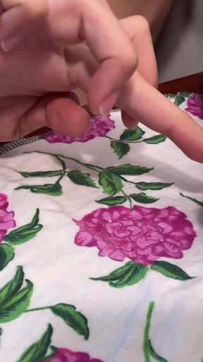 Hands Close-up: Filing, Buffing, Rings Try-on