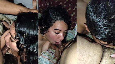 Afortunado se coge a chica tetona