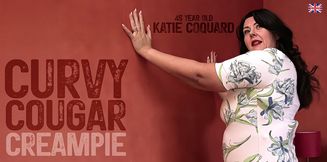 Katie Coquard is a 45 year old curvy cougar nympho dying for hard fuck and a pussy filled creampie