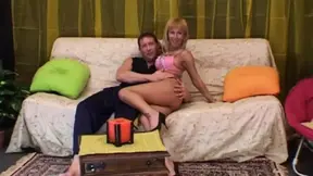 Real Italian couple goes dirty in smutty porn show