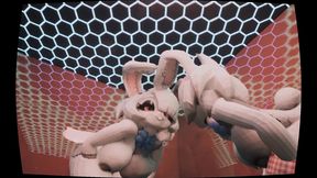 dayshift at milkers [ fnaf hentai game ] ep.3 public masturbation at the beach !