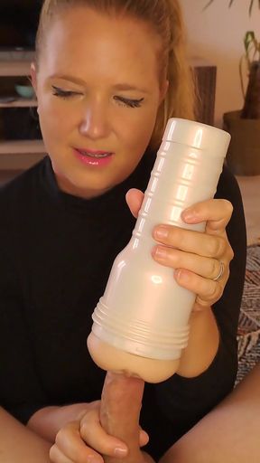 The Only Pussy You'll Fuck Is This Fleshlight