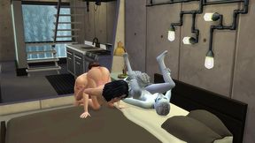 casal de aliens sendo fudidos pelos cientistas