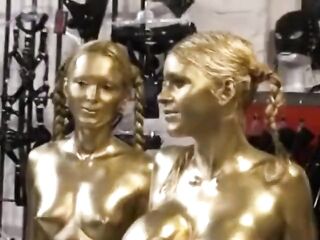 Gold Painted Girls