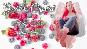 Berry Foot Sploshing