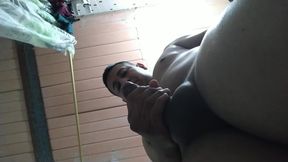 I Masturbate in the Bathroom and Cum