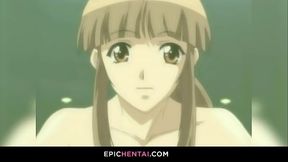 Obedient housewife fucked on stage tied in bondage