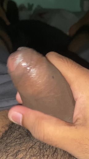 Apne mote or lambe lund ka paani nikalte huwe   Clip 1