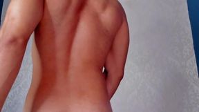 Dancing naked with oil