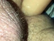 Dildo tent fuck