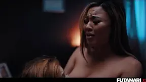 Maid With Hot Cock Secretly Tempts Her Boss’s Curvaceous Wife Late At Night