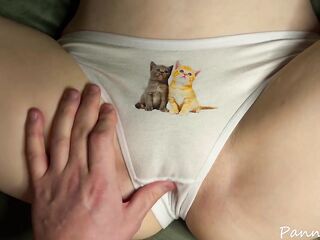 RUB MY SNATCH BUT NO PENETRATION! CREAMY StepSis! PannaCotta