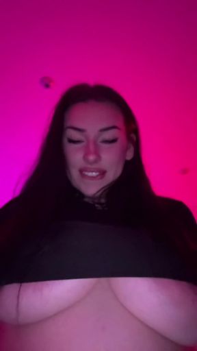 Must-see moment from &quot;Goth Mommy sexy striptease JOI dirty talk&quot;
