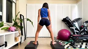 Sumo Squat in Your Face While You Jerk off