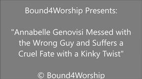 Annabelle Genovisi Worshiped in a Neck to Feet Hogtie - WMV