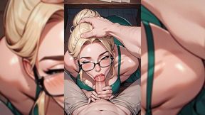 milf bonita fazendo boquete no seu macho pauzudo - [ia generated, ia]