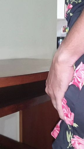 Key moment from &quot;Naughty wife lifts her dress and indulges in pleasure&quot;