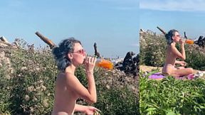 Scorching Sunoliday: Public Pleasure on the Beach