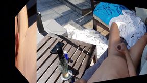 Suck, Fuck, Assplay and Cum in Our Own Backyard