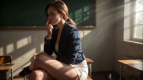 i slept with my student in class once and now... i want every single one of them to fuck me![ai]