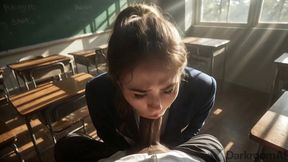 i slept with my student in class once and now... i want every single one of them to fuck me![ai]