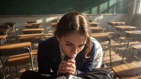 i slept with my student in class once and now... i want every single one of them to fuck me![ai]