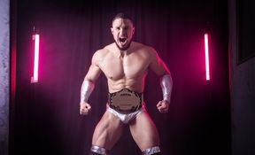 Skyy Knox and Malik Delgaty wrestling and fucking