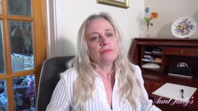 Auntjudys - Your Horny Mature Boss Andrea Ann Sucks Your Cock at the Office