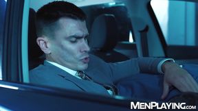 Dani Robles pick up slutty executive MrDeepVoice for a nasty car fuck