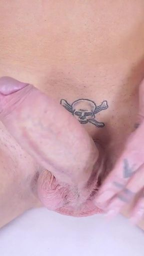 TS Wanessa Waitzel strokes and cums