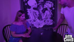 Heartbroken man rebounds with sexy fortune teller