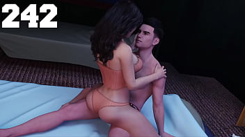 Being A DIK #242 - Sleepover With My Busty Rich College Girlfriend With A Fat Ass