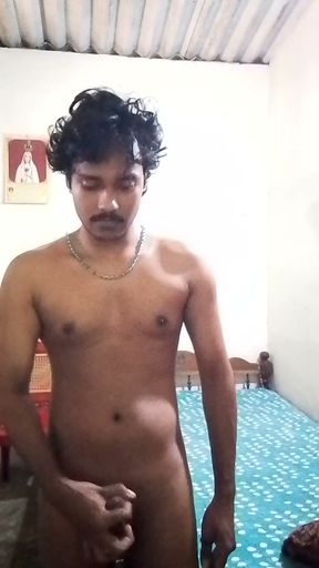 College guy naked fap show