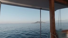 Trío en el yate