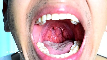 Deep and exciting uvula