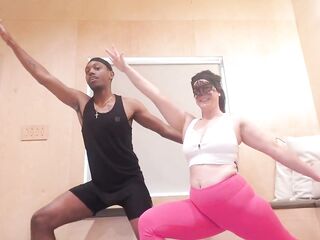 Amateur Wife Takes BBC During Sexy Yoga Session