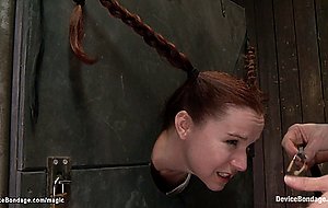 Redhead lesbian bound for devices