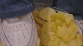 Smashed Potatos with Nike AF1