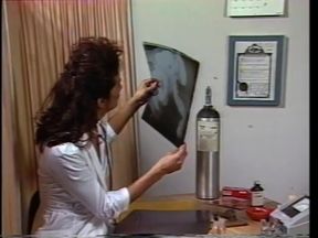 Doctor gets horny for her patient and rides on his cock to fuck her pussy